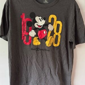 Disney Gray Mickey Mouse 1928 Tee